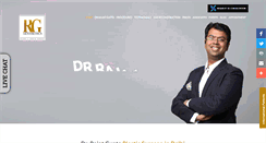 Desktop Screenshot of drrajatgupta.com