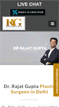 Mobile Screenshot of drrajatgupta.com